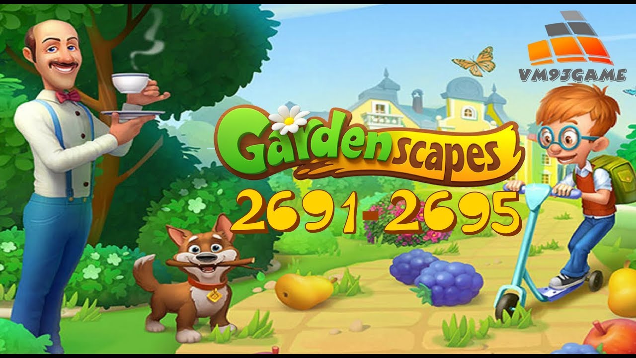 GARDENSCAPES Gameplay - Level 2691-2695 (iOS, Android)