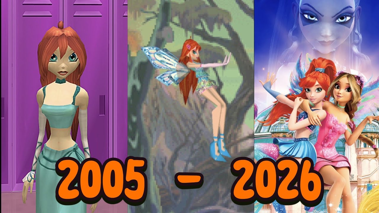 Evolution Of Winx Games (2005 - 2026) [4K 60FPS] and 