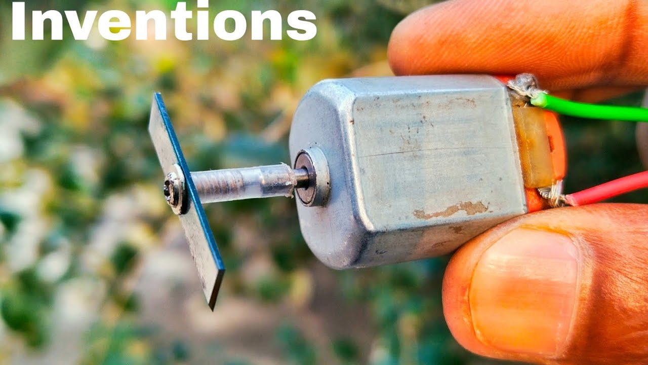 Simple inventions DC Motor || Life Hacks - YouTube