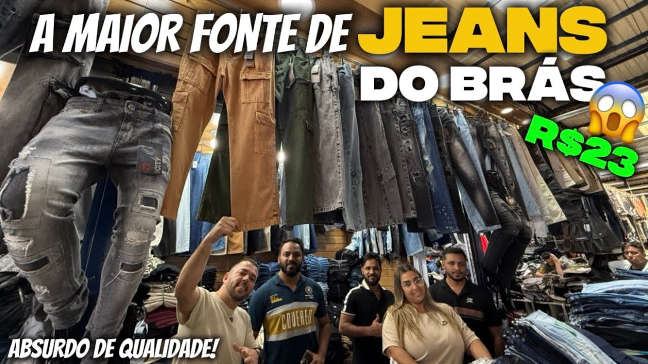 🤩👖 FABRICANTE DE JEANS BARATO NO BRÁS COM QUALIDADE IMPRESSIONANTE 🥵