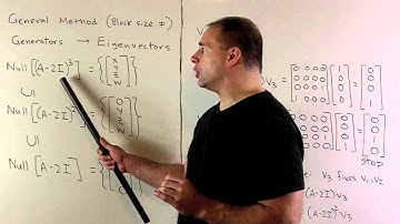 Example of Jordan  Canonical Form:  Real 4x4 Matrix with Basis 2