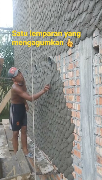 Skill tukang plester 👍