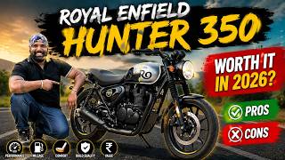 Royal Enfield Hunter 350 Worth Buying in 2026? | Honest Pros & Cons Review