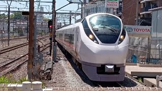 〈臨時ときわ③〉E657系K18編成 臨時特急ときわ47号勝田行9047M 松戸駅1番線通過 2024,5/3 #e657系
