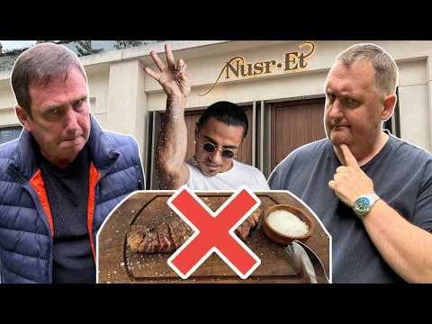 We Were Refunded at Salt Bae's Restaurant!