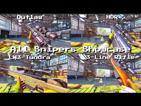 CODM All Snipers Showcase - YouTube