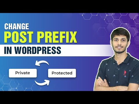 How To Change Private And Protected Posts Prefix In WordPress | Easy Steps - WordPress Tutorials