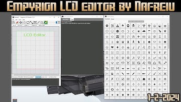 Empyrion Galactic Survival - LCD Editor by Nafreiu