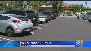 Man Carjacks CHP Cruiser During Wild Pursuit That Ends In Mission Viejo