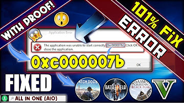How To Fix 0xc000007b error In Windows 10/8.1/8/7 | [ Best Method ] | [ 101 % Solved ]. TechWithSaad