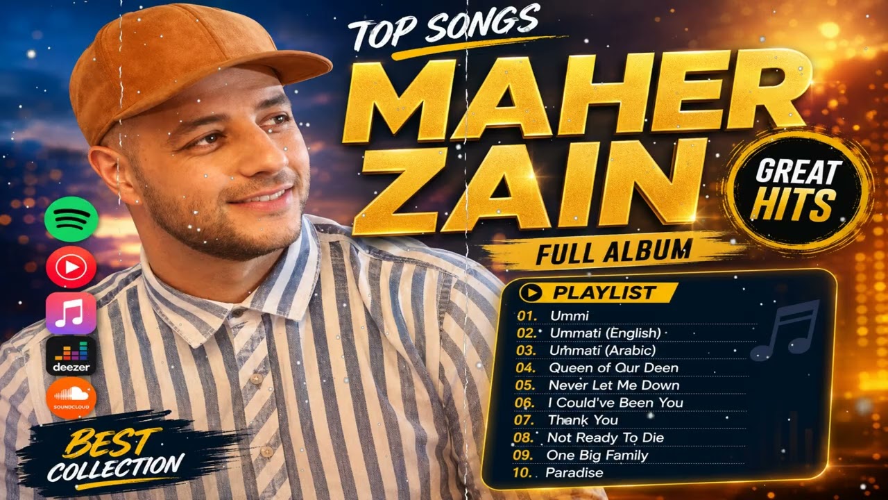Full Album Maher Zain 2026 🌿 – Lagu Religi Modern Tentang Cinta \u0026 Kedamaian