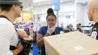 PRANKING WALMART!