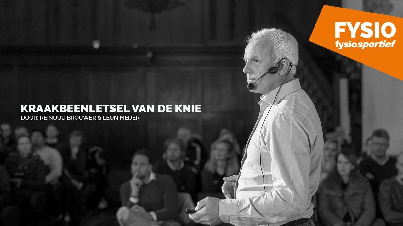 Kraakbeenletsel van de knie besproken door Leon Meijer van KNIEsportief met Reinoud Brouwer