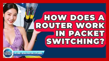 How Does A Router Work In Packet Switching? - Internet Infrastructure Explained