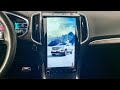 Обзор Tesla Style Ford Edge вместо Sync3