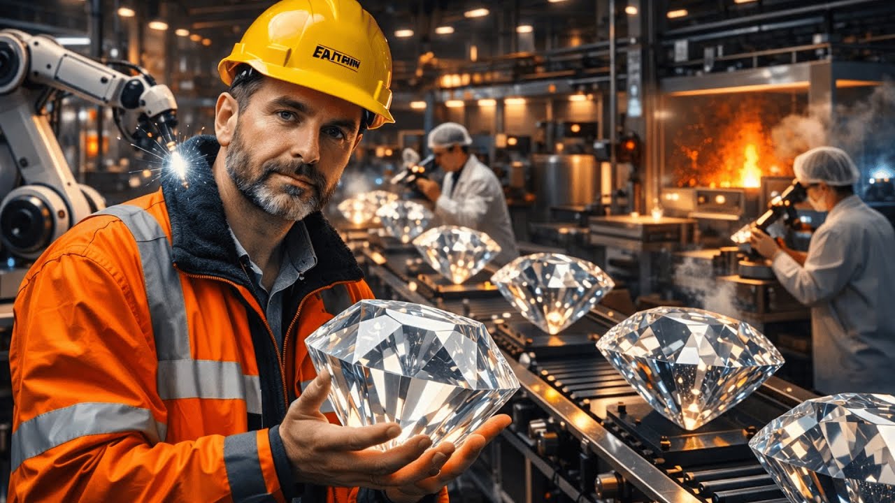 This Is How Diamonds Are Really Processed | Diamond Factory 💎 - YouTube