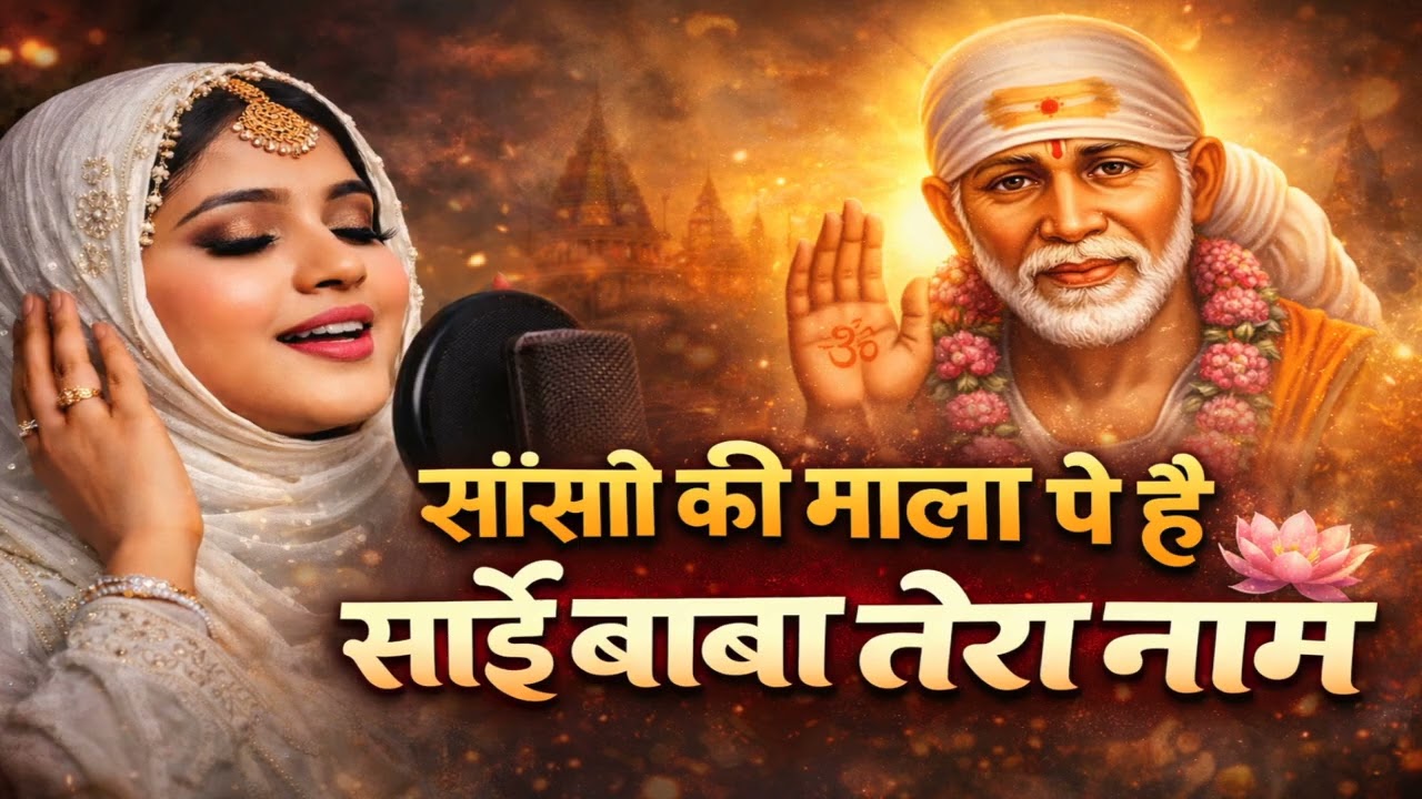 Sanson Ki Mala Pe Hai Sai Baba Tera Naam | Muslim Female Singer | Sai Bhajan