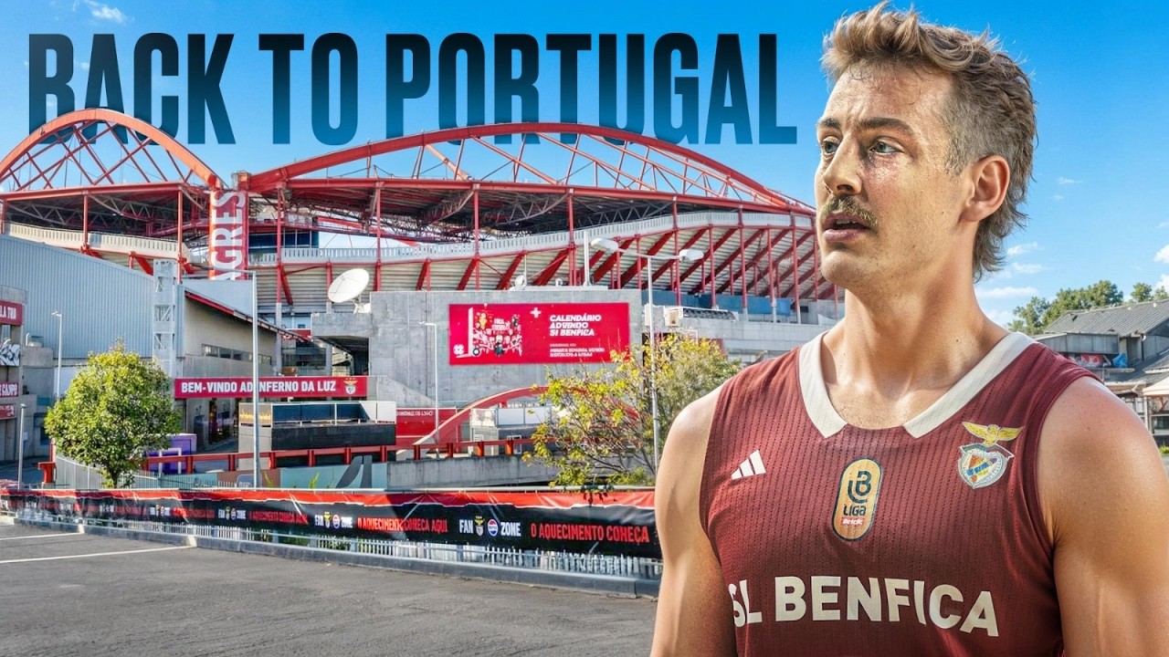 Back to Benfica and Lisbon where we won two Portuguese Basketball Championships