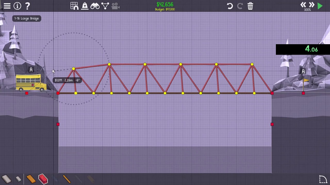 Regular In 0m 07s 870ms By Smithy23 Poly Bridge 2 Speedrun Com