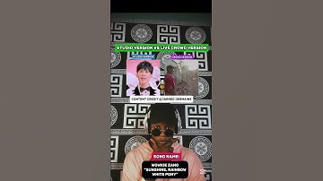 Studio Version Vs. IShowSpeed Crowd Version: Chinese Reaction Song Wowkie Zhang #shorts #ishowspeed