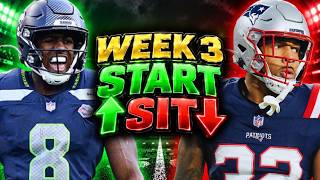 Answering YOUR Week 3  Fantasy Football Start/Sit Questions
