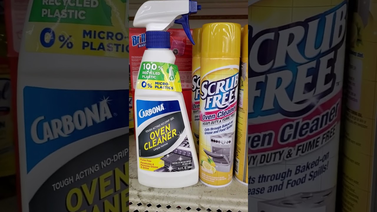 купите это не то, что по доллару за 1,25 доллара, чистящее средство для духовок без углеродных паров