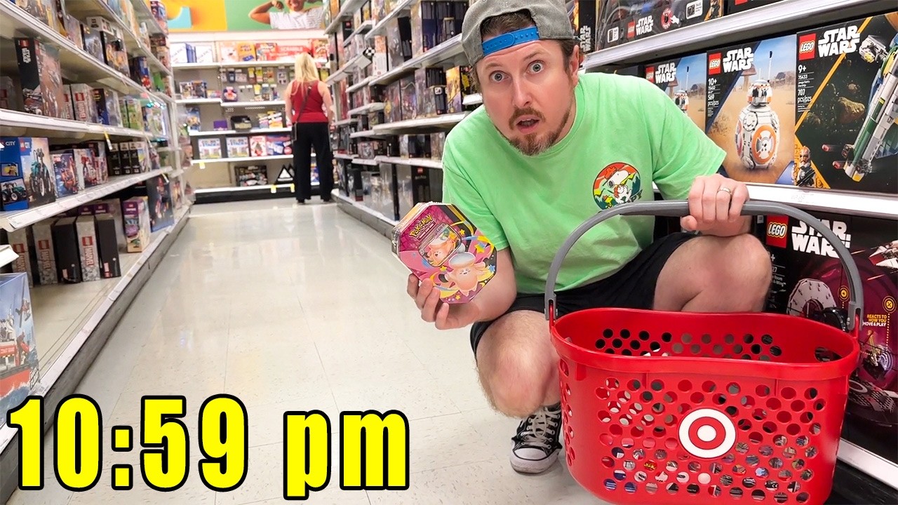 Late at Night Pokemon Card Search in Target! (Lucky Finds)