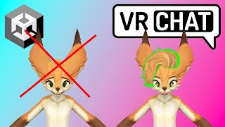 VRChat Unity - Adding Custom Hair To Your Avatar! (With Physbone Set-up)