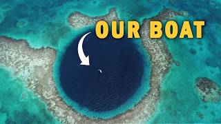 We Sailed Into Belize’s Great Blue Hole