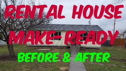 Rental House Make Ready