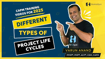 CAPM 2025 Training Videos - Different Types of Project Life Cycles