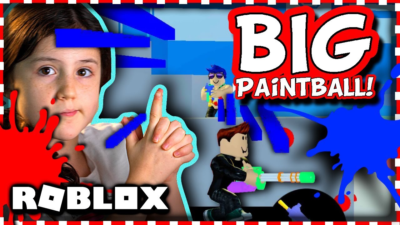 ROBLOX BIG PAINTBALL! Let's play YouTube