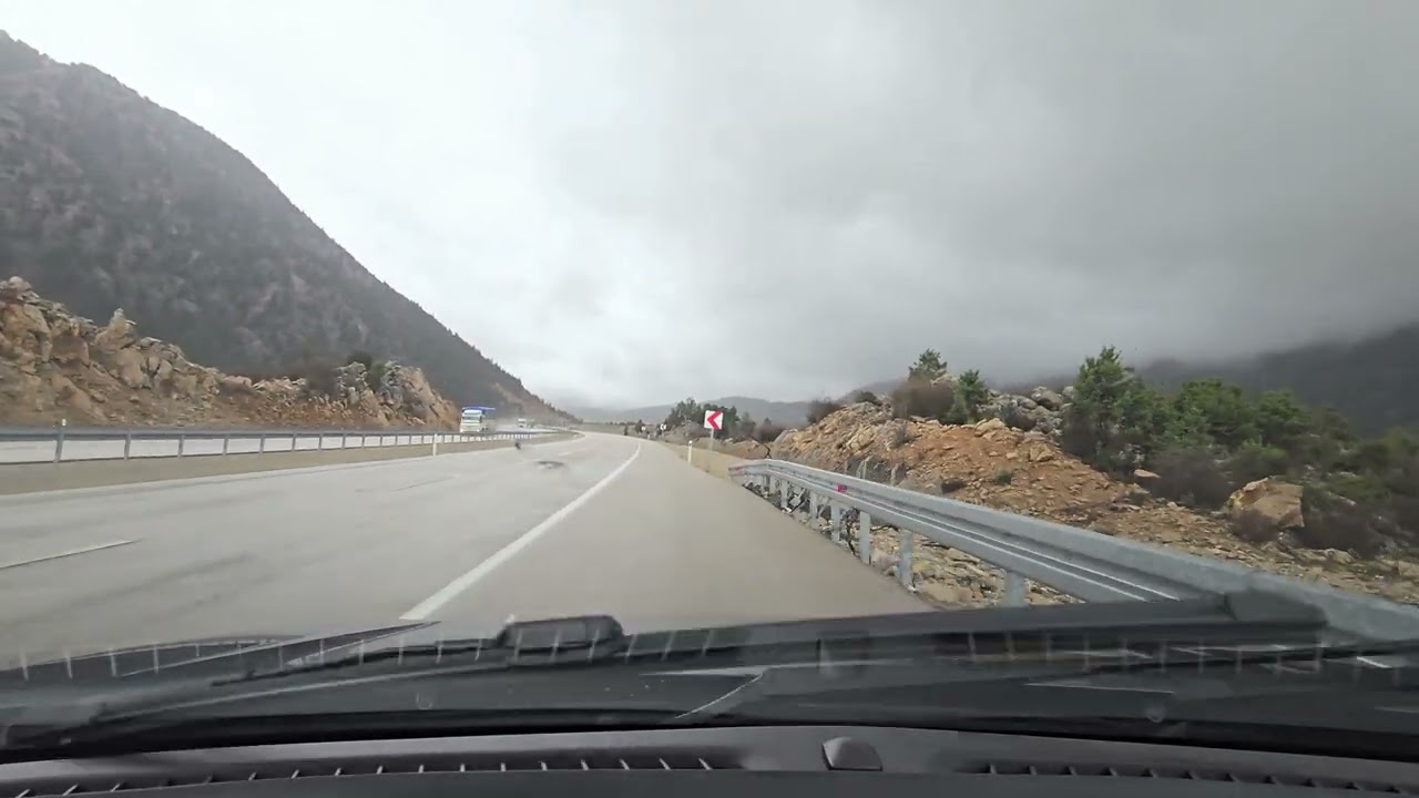 Dashcam. Beyşehir to Demirkan