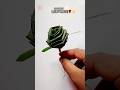 🌿 Beautiful Rose Made from Coconut Leaf | Easy Handmade Craft | Made by Kaushika 🌹