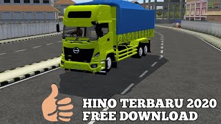 Rillis Mod Hino 500 Yashi Terpal Zaamo Terbaru 2020 || (BUSSID) LINK MEDIAFIR