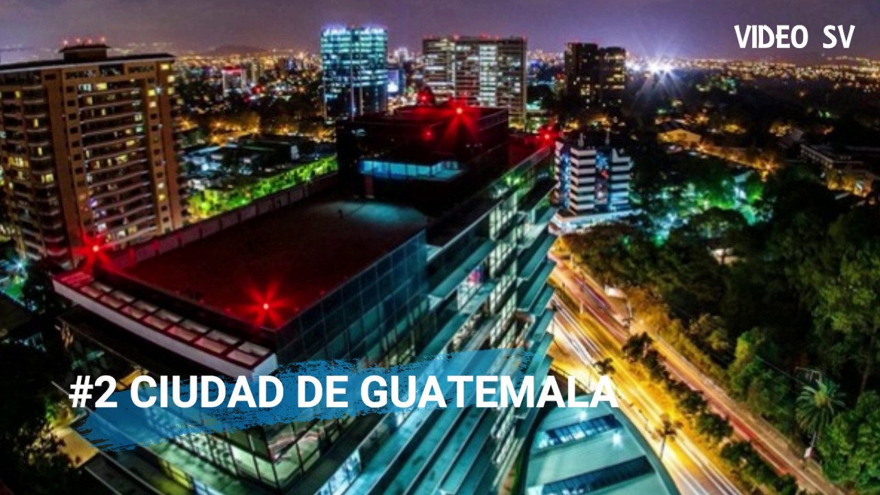 TOP 5 CIUDADES IMPORTANTES DE CENTROAMERICAVIDEO