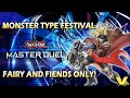 Yu-Gi-Oh! Master Duel live gameplay Fairy and Fiend event.