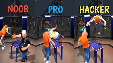 Noob vs Pro vs Hacker in Slap Kings