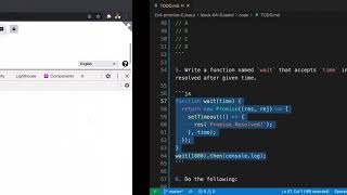 Practice with JavaScript Promises: resolve, reject, then, catch