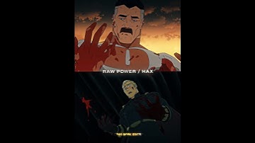 OMNIMAN VS HOMELANDER (AMAZON PRIME) #invincible #omniman #theboys #homelander #1v1 #short