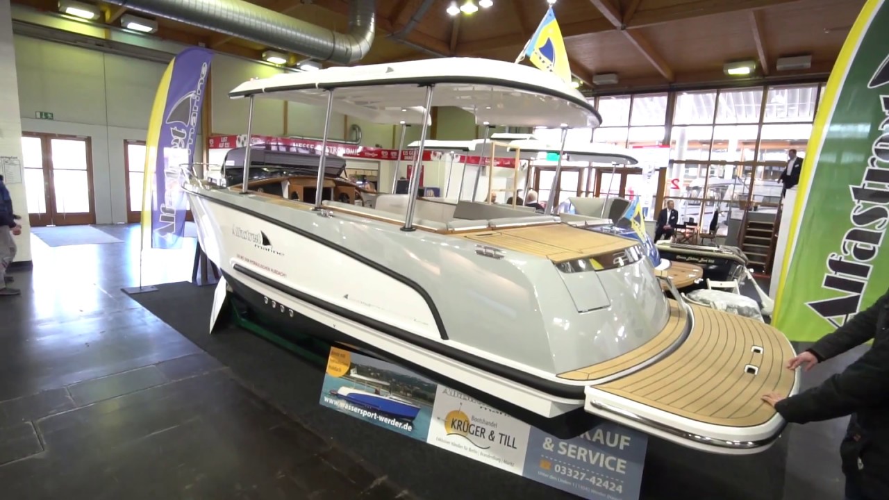 Alfastreet Energy 23 Cabin Elektro auf der Magdeboot 2018