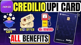 Credilio Rupay Credit Card Benefits | FD based Rupay Credit Card | SBM Credilio Credit Card Benefits