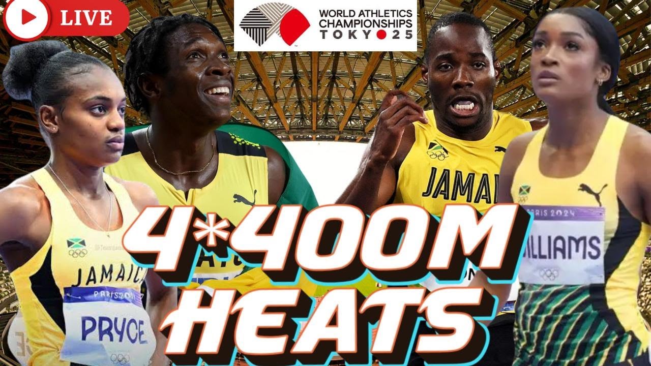 4x400M Mixed Relays Heats LIVE| World Athletics