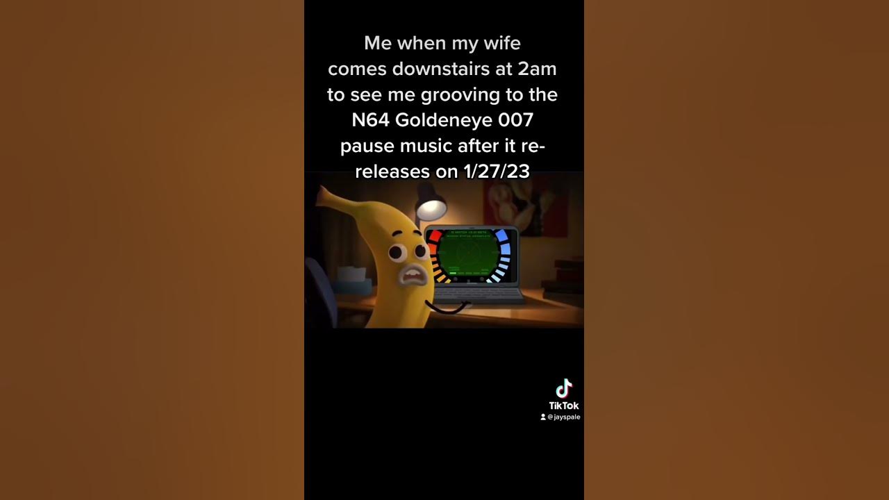 Goldeneye 007 pause music hits different #tiktok #goldeneye007 #n64 #nintendo