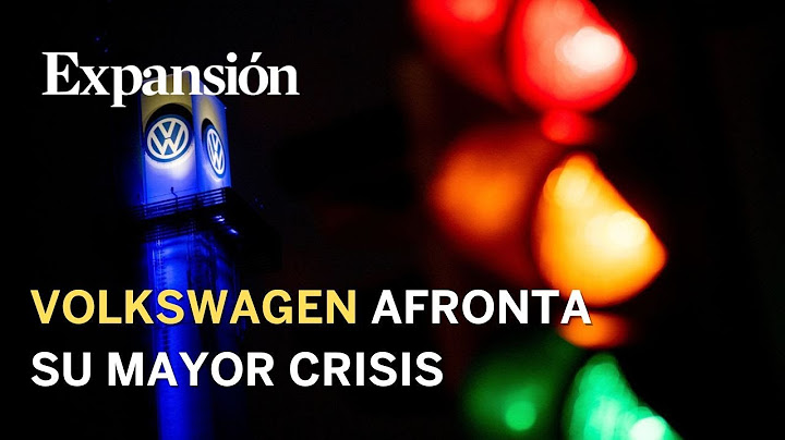 Volkswagen atraviesa la mayor crisis de sus casi 90 años de historia