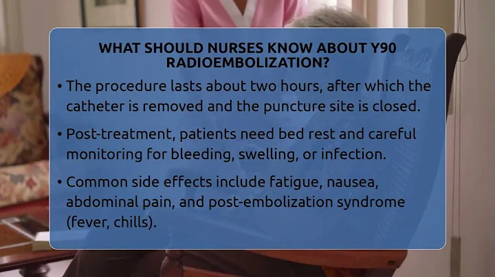 What Should Nurses Know About Y90 Radioembolization? - Nursing Knowledge Exchange