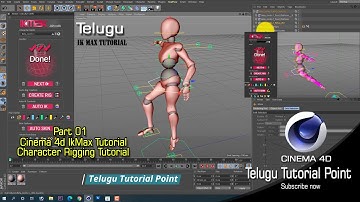 Cinema4D Character Animation Tutorial | IkMax Rigging Character Tutorial For Beginners 2020