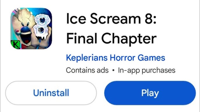 Ice Scream 8: Final Chapter – Apps on Google Play