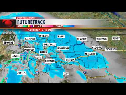 Winter storm: updated timing and snow amounts - YouTube