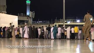 بندر بليلة | صلاة العشاء (الإنفطار) من سطح الحرم